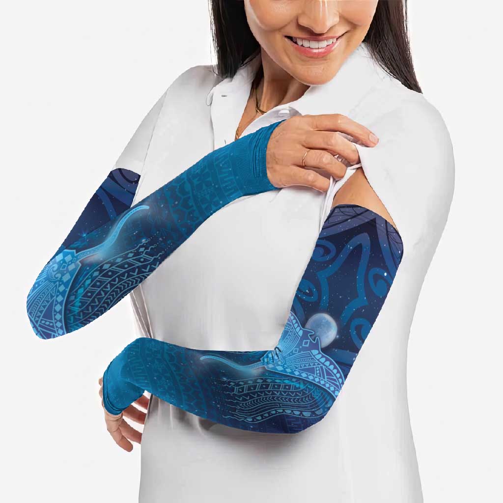 Polynesia Manta Ray Arm Sleeves Let's The Sea Set You Free - Polynesian Pride