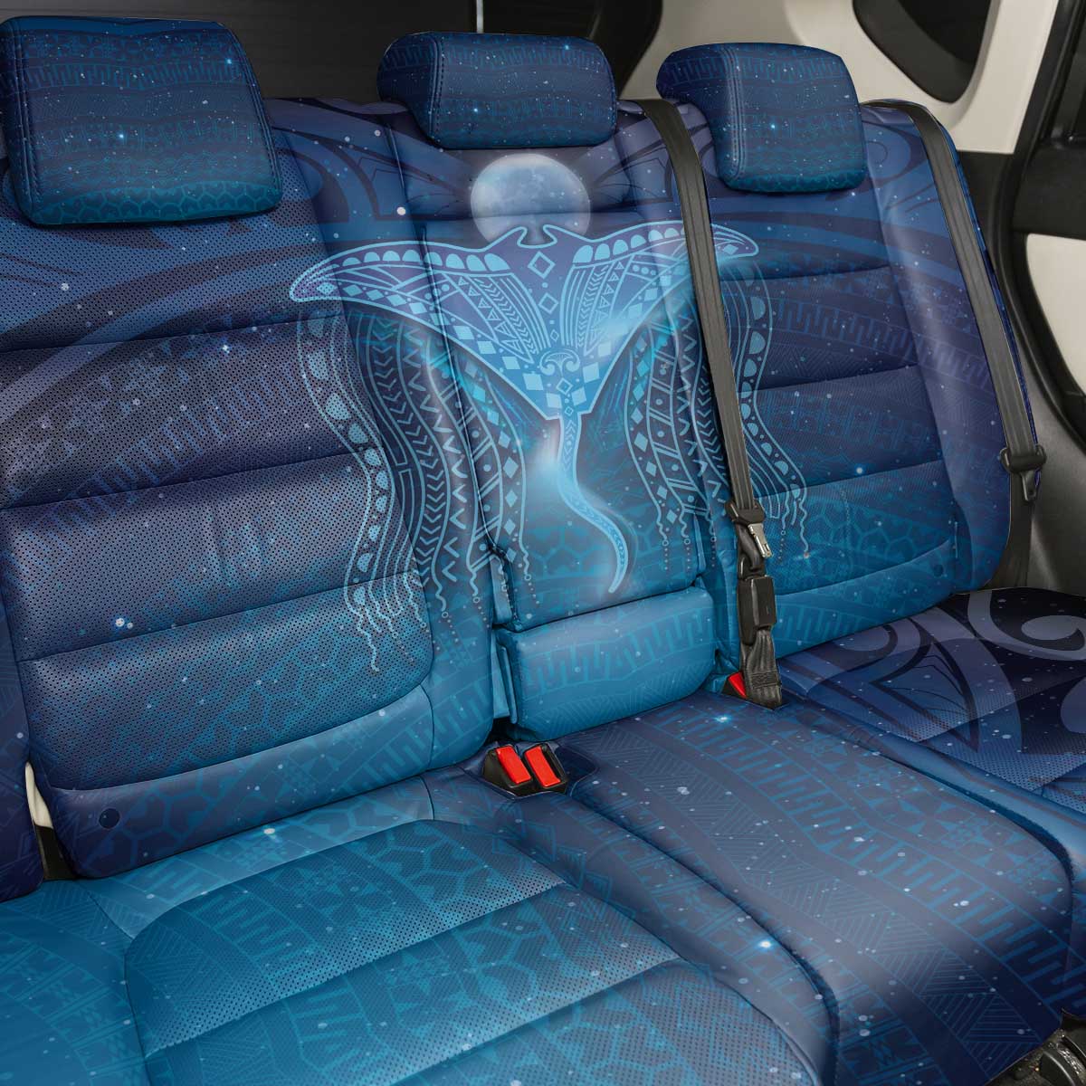Polynesia Manta Ray Back Car Seat Cover Let's The Sea Set You Free - Polynesian Pride