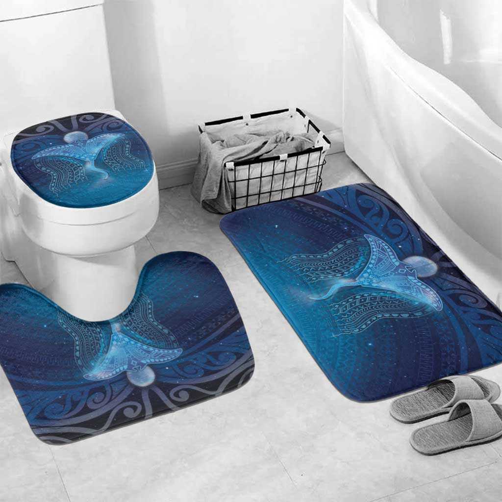 Polynesia Manta Ray Bathroom Set Let's The Sea Set You Free - Polynesian Pride