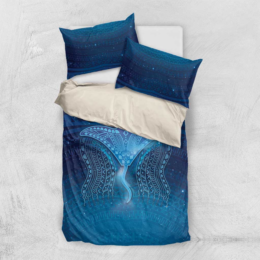 Polynesia Manta Ray Bedding Set Let's The Sea Set You Free - Polynesian Pride
