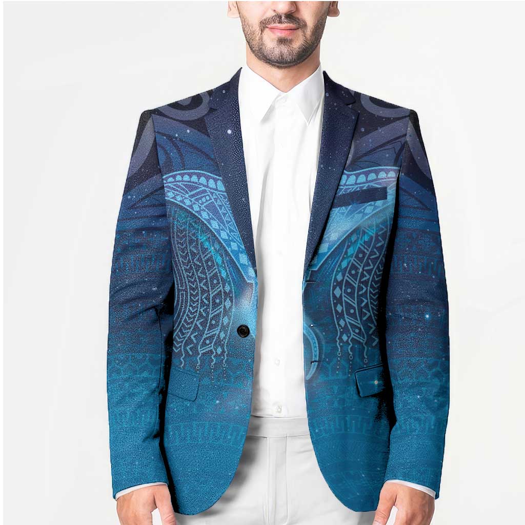 Polynesia Manta Ray Blazer Let's The Sea Set You Free - Polynesian Pride
