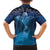 Polynesia Manta Ray Family Matching Long Sleeve Bodycon Dress and Hawaiian Shirt Let's The Sea Set You Free - Polynesian Pride