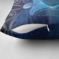 Polynesia Manta Ray Pillow Cover Let's The Sea Set You Free - Polynesian Pride