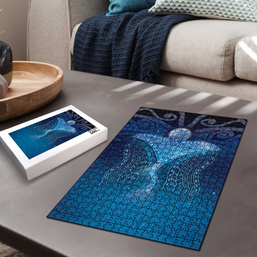 Polynesia Manta Ray Puzzle Let's The Sea Set You Free LT05 - Polynesian Pride