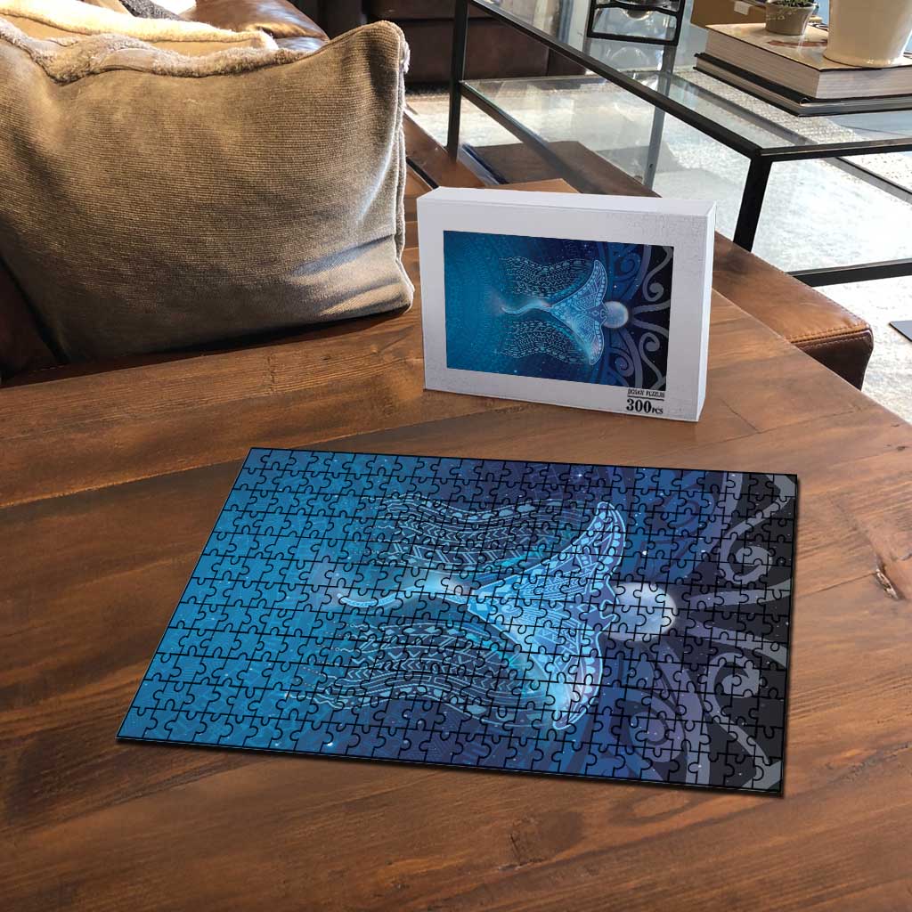 Polynesia Manta Ray Puzzle Let's The Sea Set You Free LT05 - Polynesian Pride