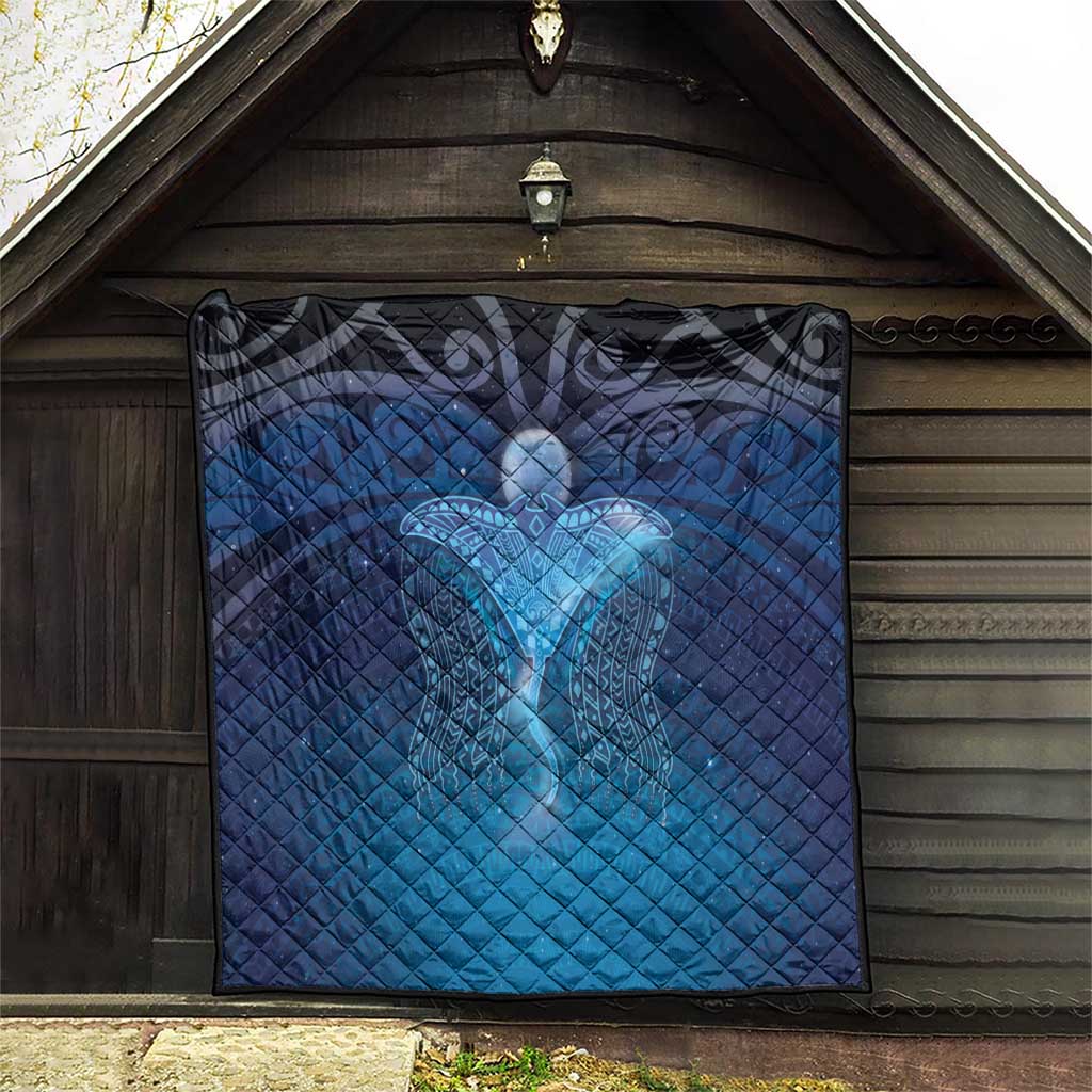 Polynesia Manta Ray Quilt Let's The Sea Set You Free LT05 - Polynesian Pride