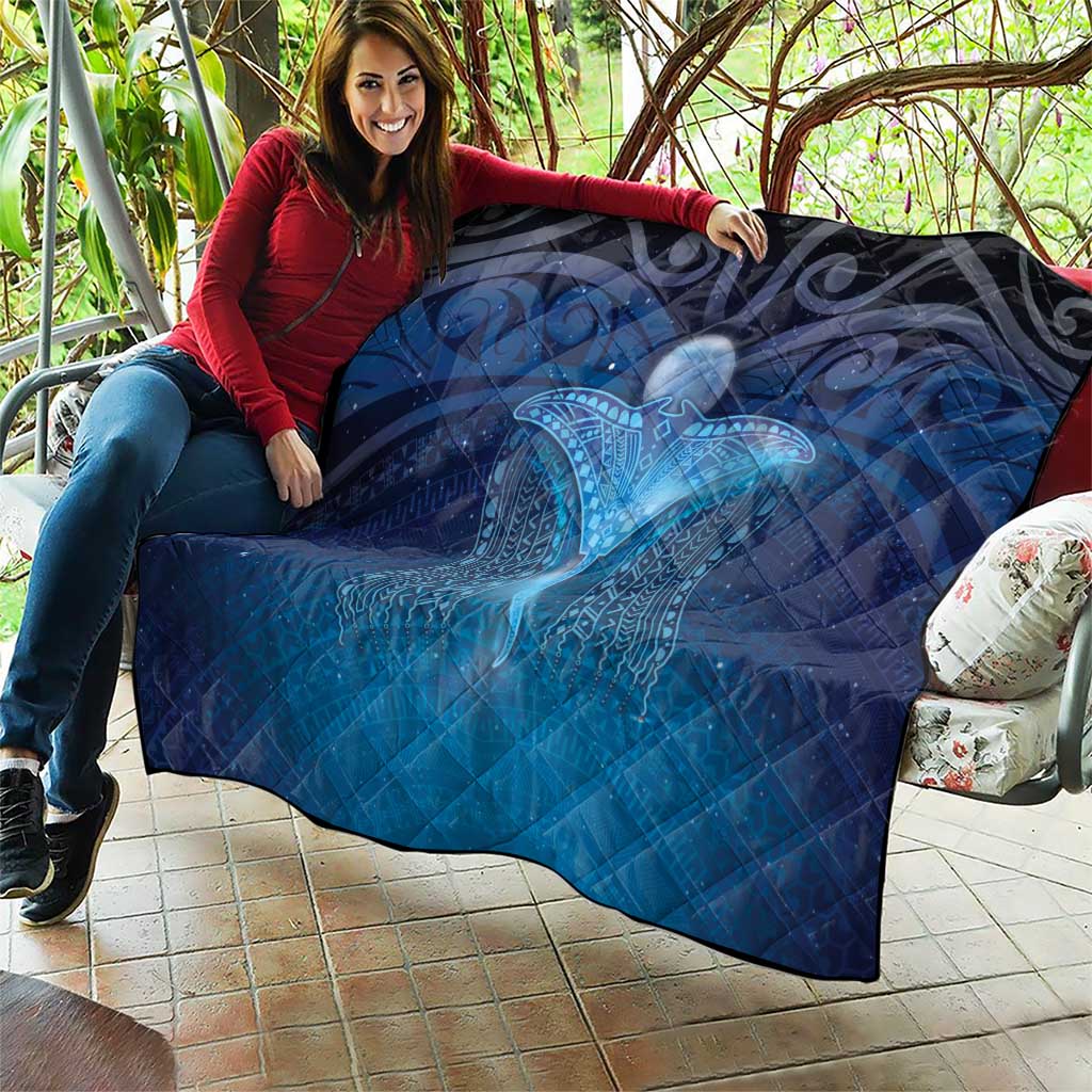 Polynesia Manta Ray Quilt Let's The Sea Set You Free LT05 - Polynesian Pride