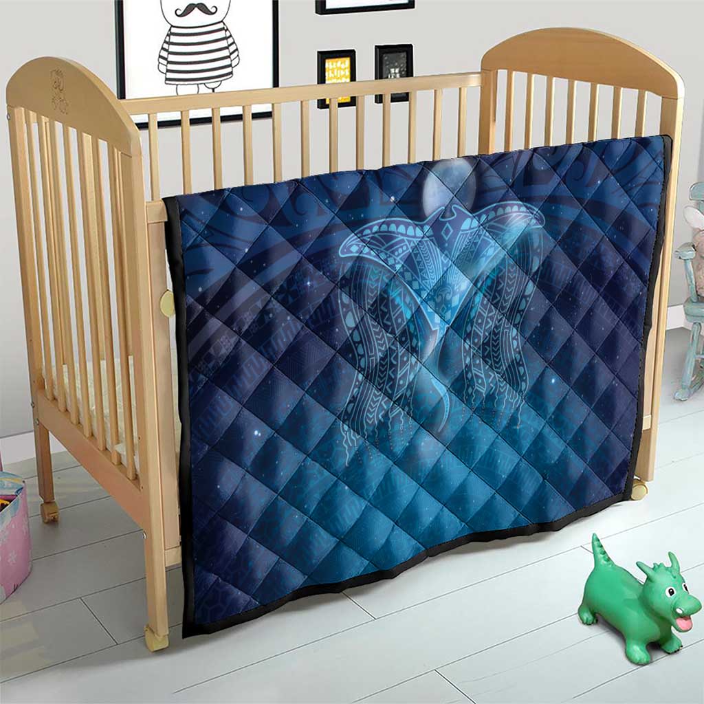 Polynesia Manta Ray Quilt Let's The Sea Set You Free LT05 - Polynesian Pride