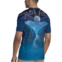 Polynesia Manta Ray Rugby Jersey Let's The Sea Set You Free LT05 - Polynesian Pride