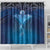 Polynesia Manta Ray Shower Curtain Let's The Sea Set You Free - Polynesian Pride