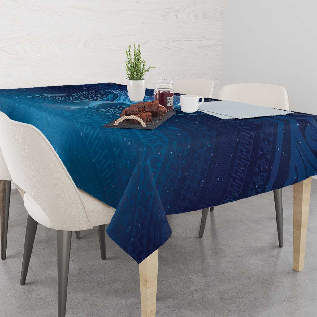 Polynesia Manta Ray Tablecloth Let's The Sea Set You Free - Polynesian Pride
