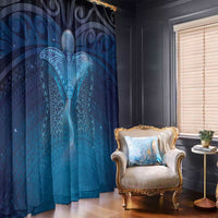Polynesia Manta Ray Window Curtain Let's The Sea Set You Free - Polynesian Pride