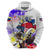 Filipino American History Month Hoodie The Eight-Rayed Sun Flags With Bald Eagle LT05 - Polynesian Pride