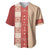 Papua New Guinea Baseball Jersey Oro Tapa Pattern