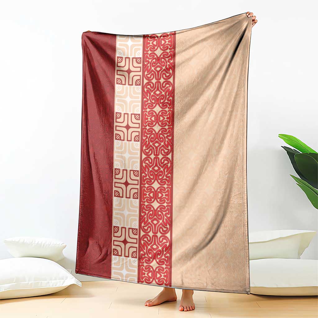 Papua New Guinea Blanket Oro Tapa Pattern