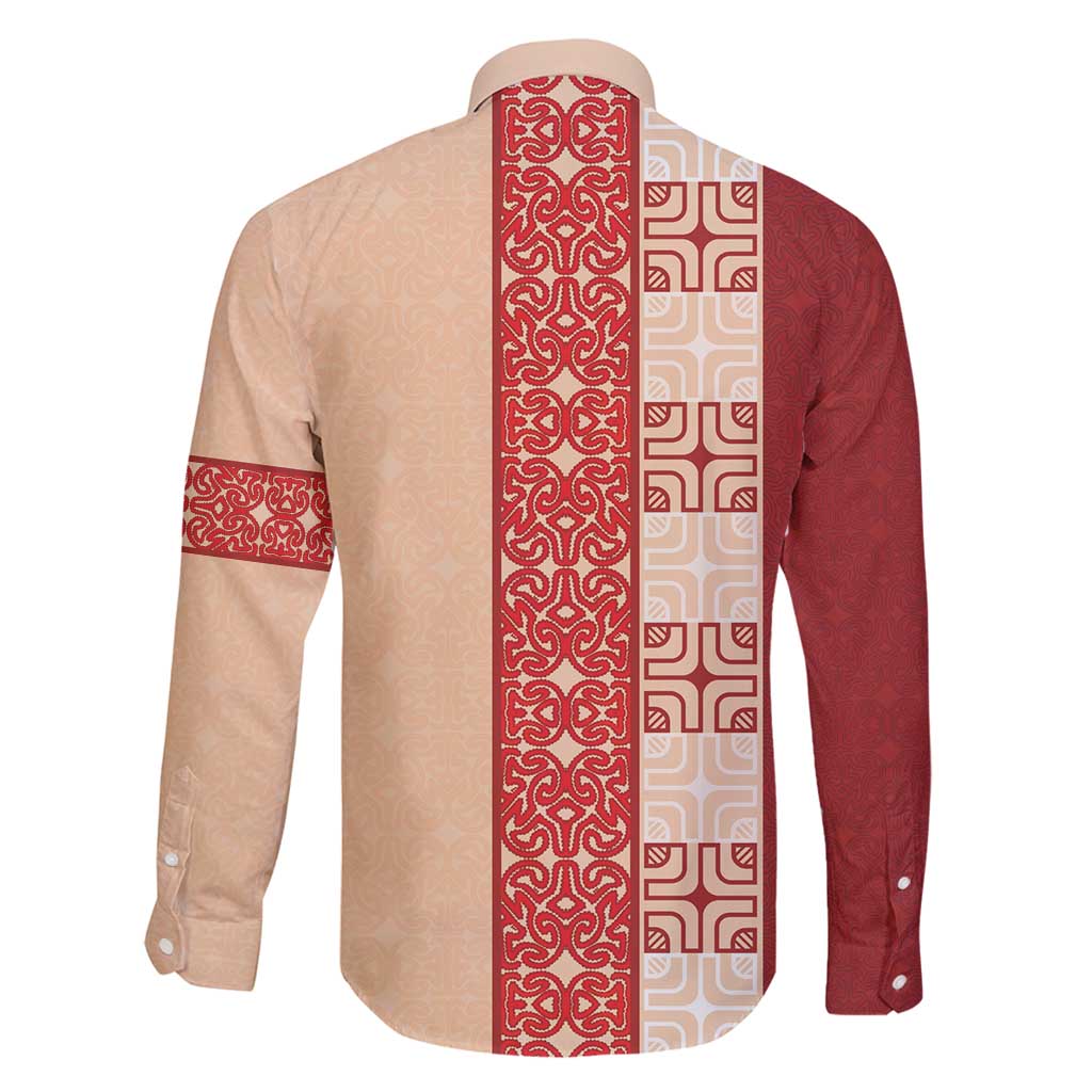 Papua New Guinea Family Matching Puletasi and Hawaiian Shirt Oro Tapa Pattern