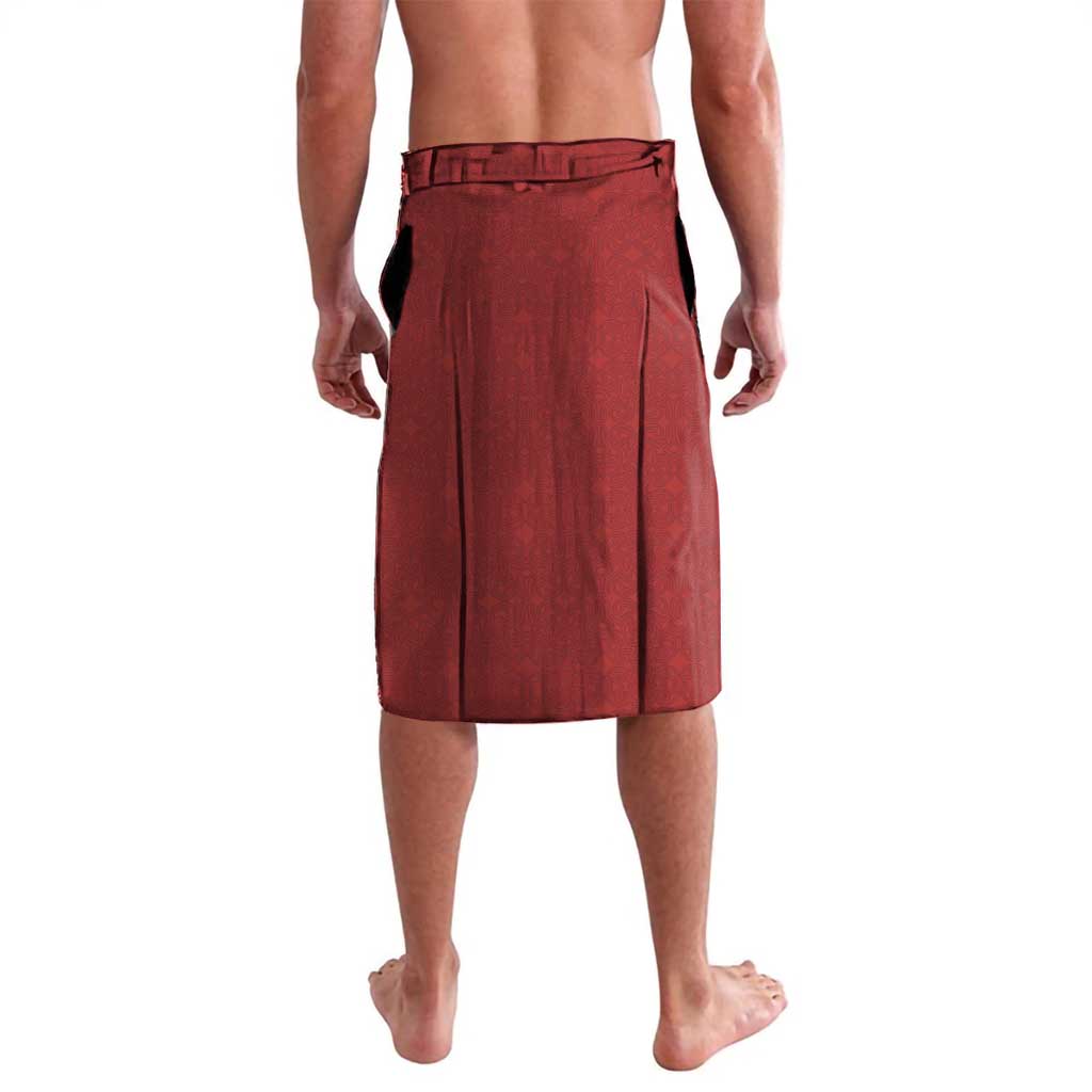 Papua New Guinea Lavalava Oro Tapa Pattern