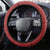 Papua New Guinea Steering Wheel Cover Oro Tapa Pattern