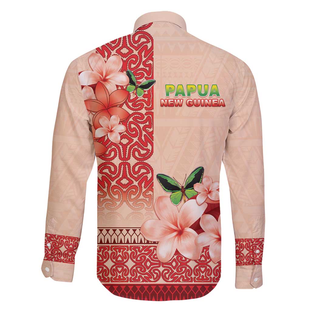 Papua New Guinea Oro Province Family Matching Off Shoulder Short Dress and Hawaiian Shirt Oro Birdwing Butterfly