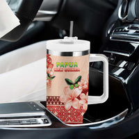 Papua New Guinea Oro Province Tumbler With Handle Oro Birdwing Butterfly