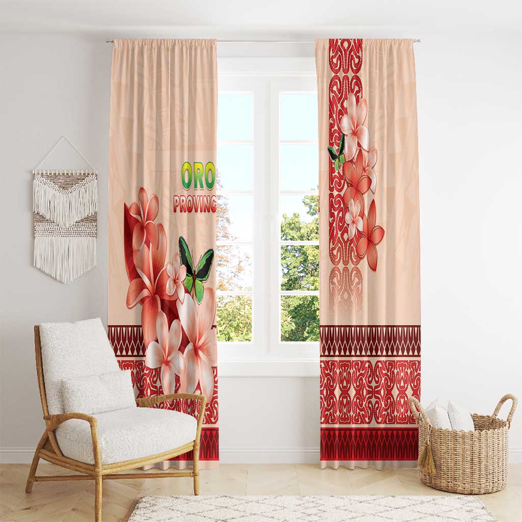 Papua New Guinea Oro Province Window Curtain Oro Birdwing Butterfly