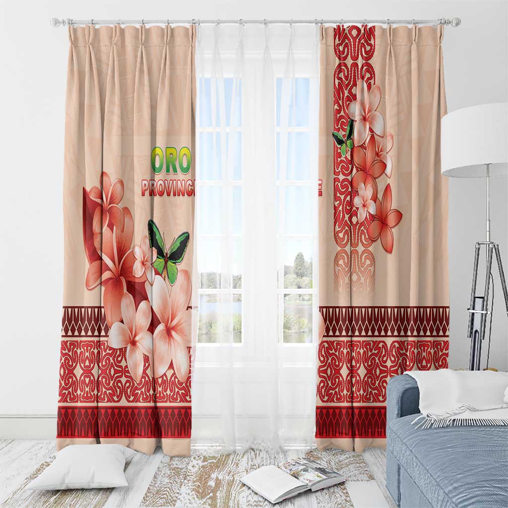 Papua New Guinea Oro Province Window Curtain Oro Birdwing Butterfly