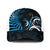 New Zealand Sea Week Baseball Net Cap Maori Wave Pattern Ocean Blue - Polynesian Pride