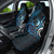 New Zealand Sea Week Car Seat Cover Maori Wave Pattern Ocean Blue