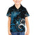 New Zealand Sea Week Hawaiian Shirt Maori Wave Pattern Ocean Blue