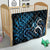 New Zealand Sea Week Quilt Maori Wave Pattern Ocean Blue