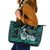 New Zealand Waka Racing Leather Tote Bag Maori Warriors