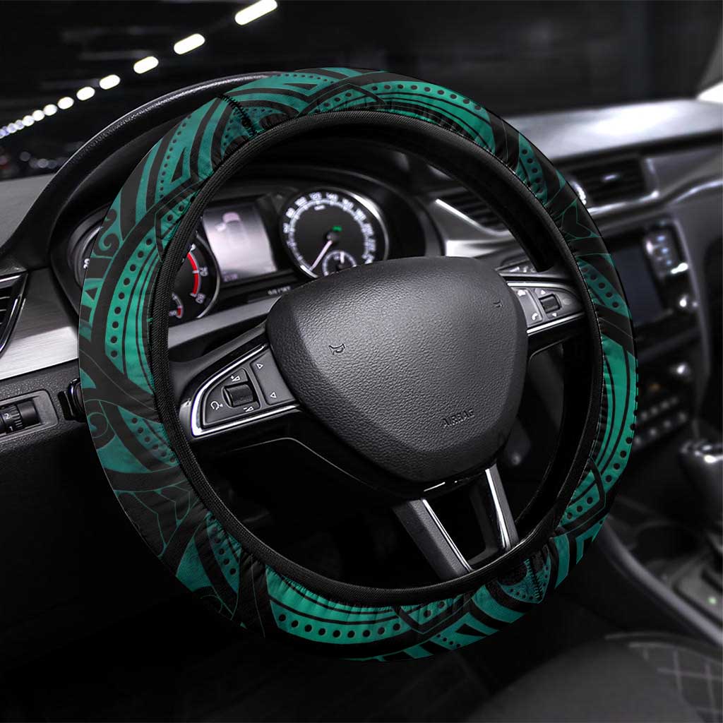 New Zealand Waka Racing Steering Wheel Cover Maori Warriors