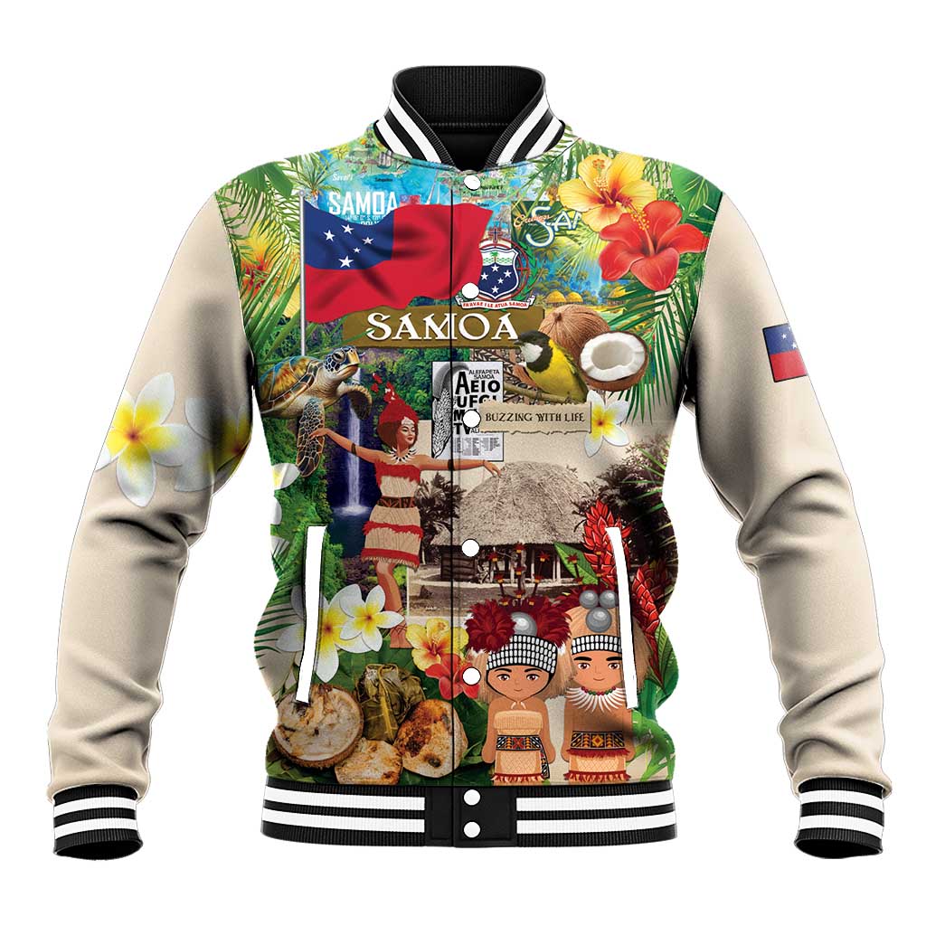 Samoa Culture Baseball Jacket Embracing The Spirit