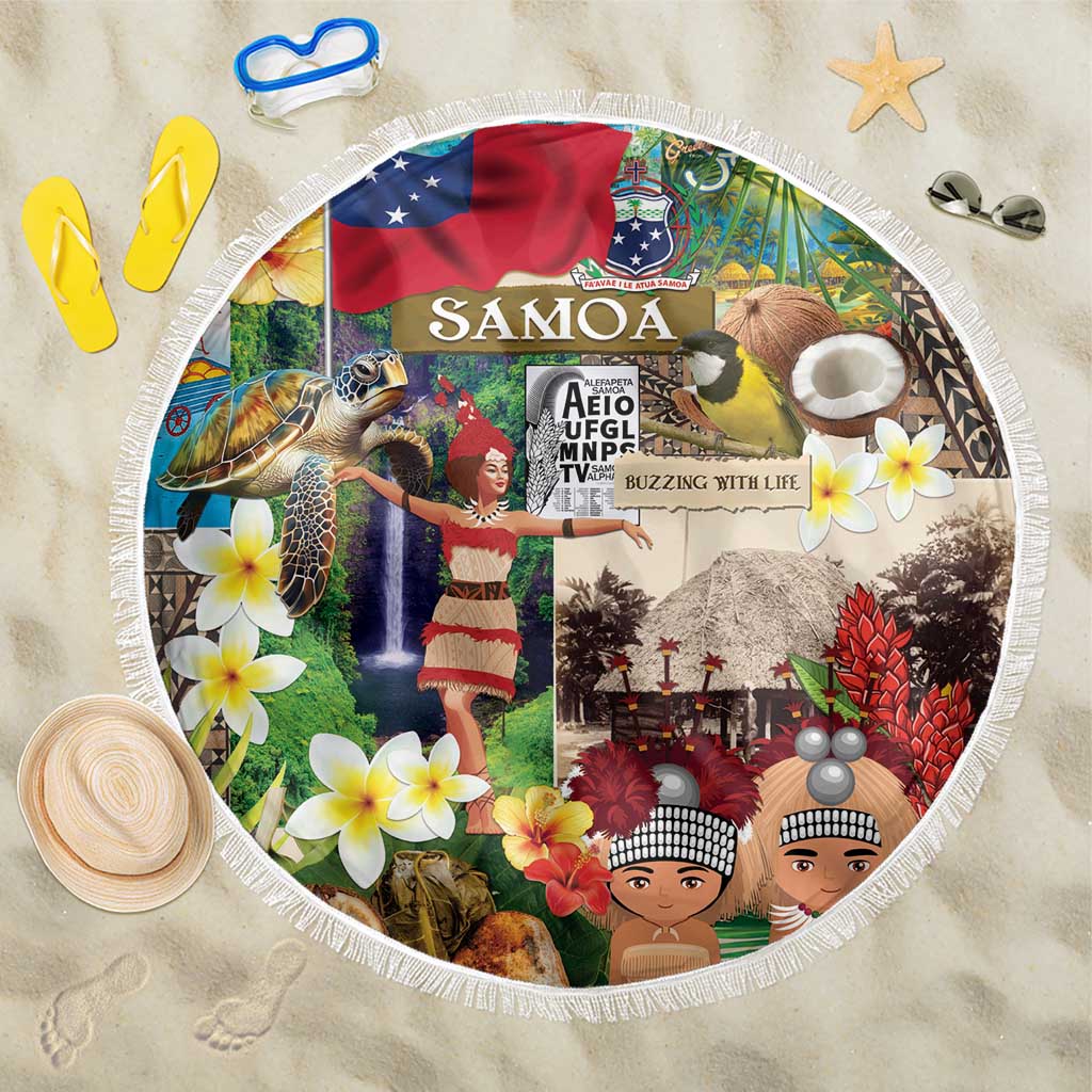 Samoa Culture Beach Blanket Embracing The Spirit