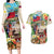 Samoa Culture Couples Matching Long Sleeve Bodycon Dress and Hawaiian Shirt Embracing The Spirit