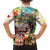Samoa Culture Family Matching Off The Shoulder Long Sleeve Dress and Hawaiian Shirt Embracing The Spirit