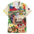 Samoa Culture Family Matching Off Shoulder Maxi Dress and Hawaiian Shirt Embracing The Spirit