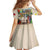 Samoa Culture Family Matching Off Shoulder Short Dress and Hawaiian Shirt Embracing The Spirit