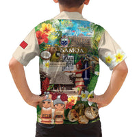 Samoa Culture Family Matching Puletasi and Hawaiian Shirt Embracing The Spirit