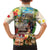 Samoa Culture Family Matching Short Sleeve Bodycon Dress and Hawaiian Shirt Embracing The Spirit