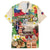 Samoa Culture Family Matching Short Sleeve Bodycon Dress and Hawaiian Shirt Embracing The Spirit