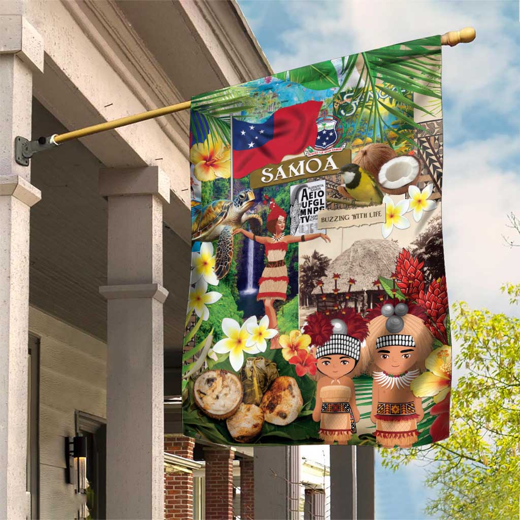 Samoa Culture Garden Flag Embracing The Spirit
