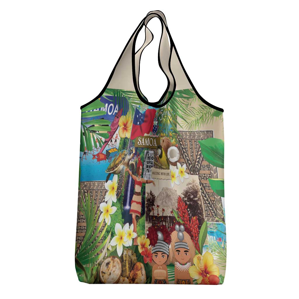 Samoa Culture Grocery Bag Embracing The Spirit