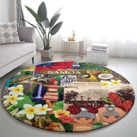 Samoa Culture Round Carpet Embracing The Spirit