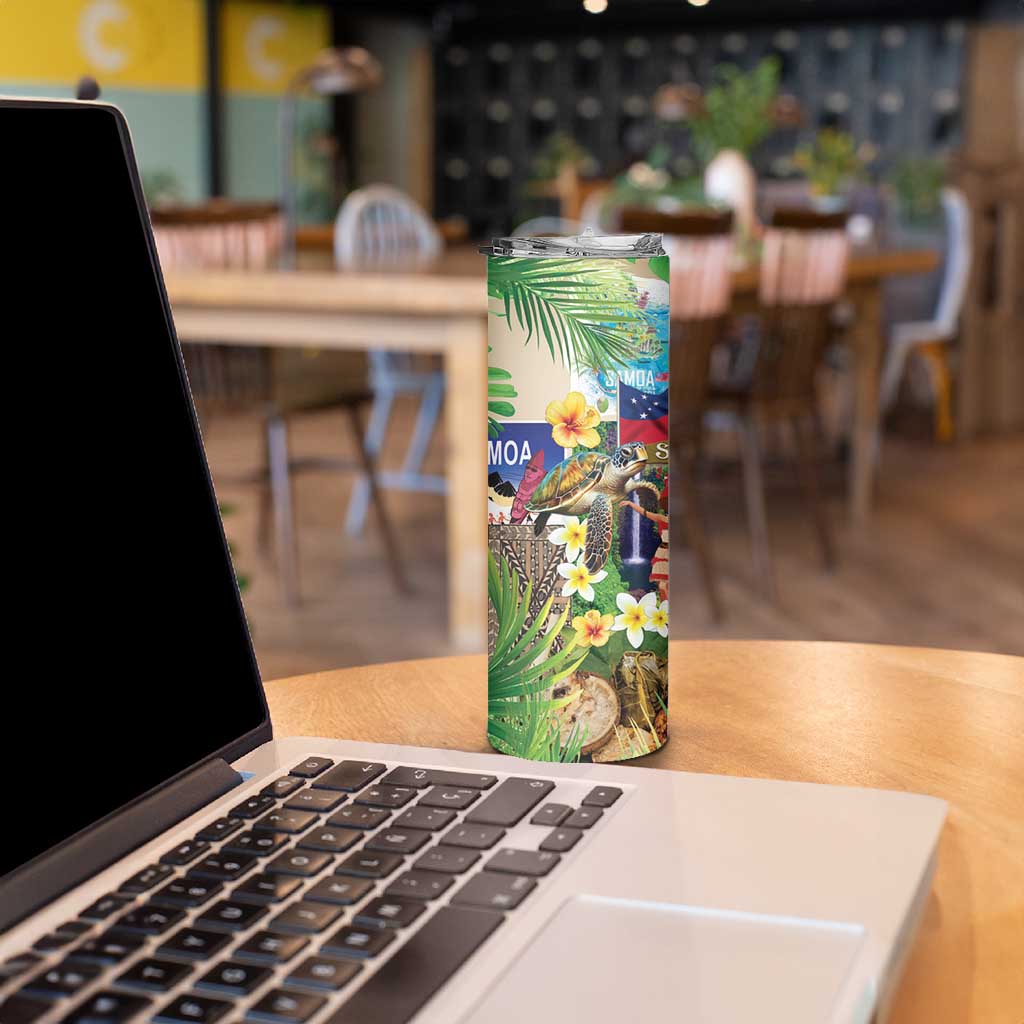 Samoa Culture Skinny Tumbler Embracing The Spirit