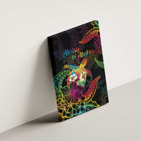 Hawaii Pride Canvas Wall Art Aloha Is Aloha