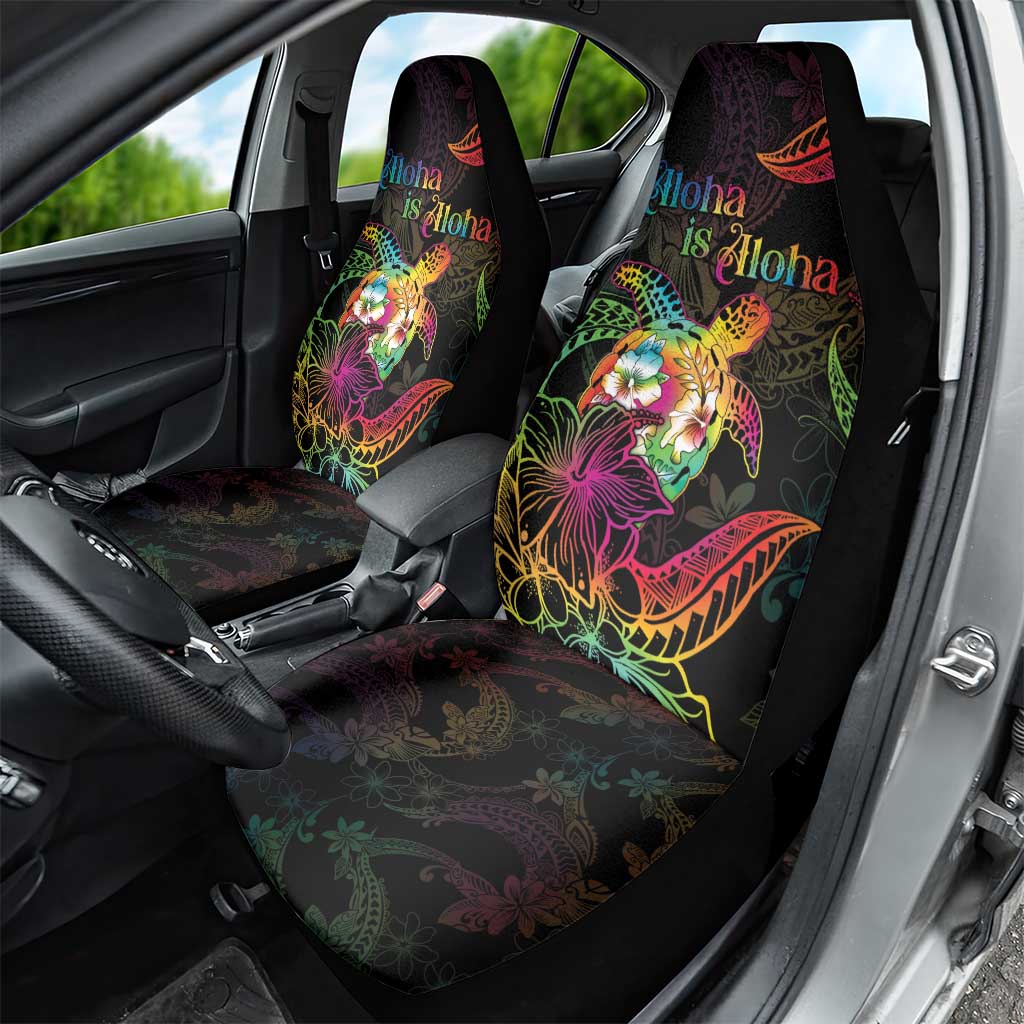 Hawaii Pride Car Seat Cover Aloha Is Aloha