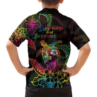 Hawaii Pride Family Matching Long Sleeve Bodycon Dress and Hawaiian Shirt Aloha Is Aloha LT05 - Polynesian Pride