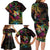 Hawaii Pride Family Matching Long Sleeve Bodycon Dress and Hawaiian Shirt Aloha Is Aloha