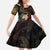 Hawaii Pride Family Matching Off Shoulder Maxi Dress and Hawaiian Shirt Aloha Is Aloha